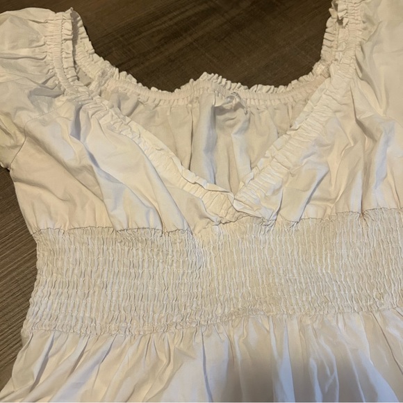 White Mini Dress - Picture 2 of 3